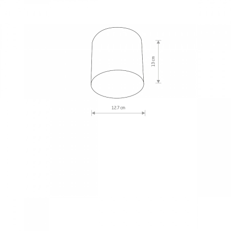 Spot tavan POINT PLEXI M 13 cm - nowodvorski [1]