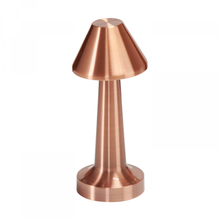 Lampă de masă LED TAVOLO B, cupru, incarcare USB LED [1]