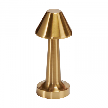 Lampă de masă LED TAVOLO B, aurie, incarcare USB [1]