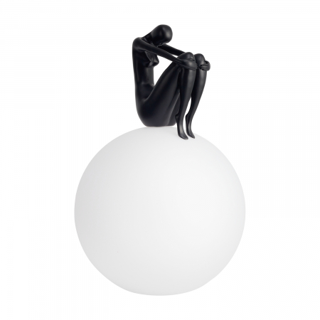 Lampă de masă WOMAN-2 neagră, înălțime 62 cm - Step into Design [2]