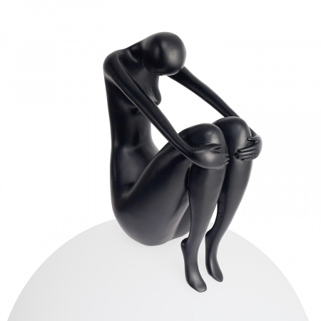 Lampă de masă WOMAN-2 neagră, înălțime 62 cm - Step into Design [3]