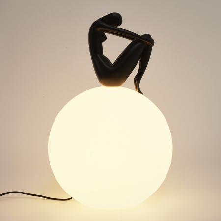 Lampă de masă WOMAN-2 neagră, înălțime 62 cm - Step into Design [1]