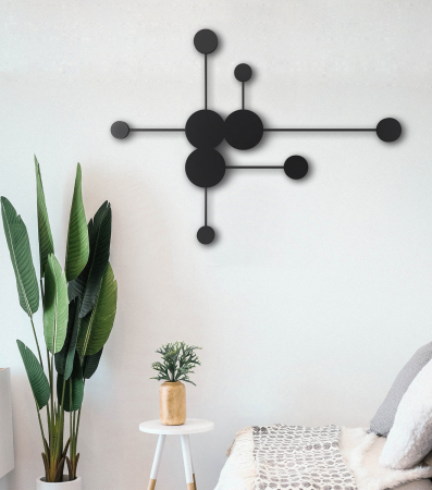 Lampă de perete LED CLEX-6, neagră, 89 cm - Step into Design [2]