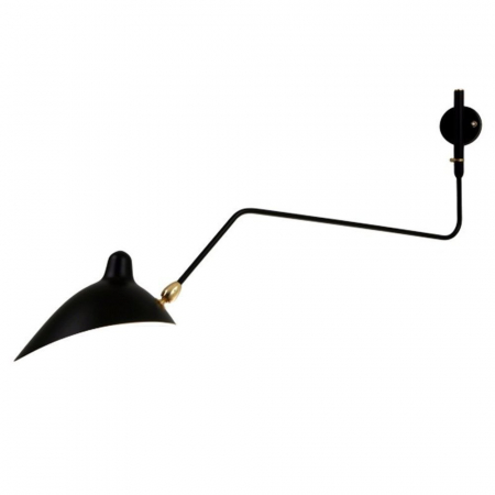 PROMOTII - Lampă de perete CRANE-1W neagră, 40W, 99 cm - Step into Design
