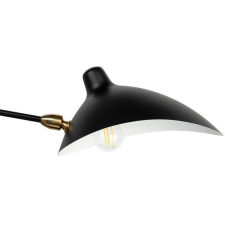 Lampă de perete CRANE-2W neagră, 40W, 174 cm - Step into Design [1]
