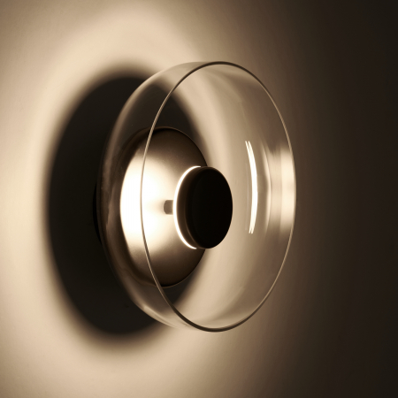 Lampa de perete neagra LED DISCO 23 cm - step into design [1]