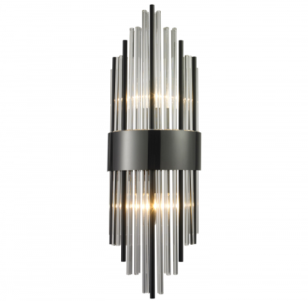 Corpuri de iluminat - INTERIOR - Lampă de perete DRACO, neagră, 60 cm - Step into Design