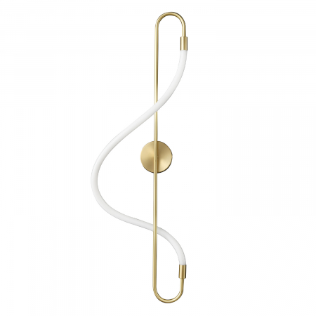 LED - Lampă de perete LED ESSA, auriu/alb, 3000k - Step into Design