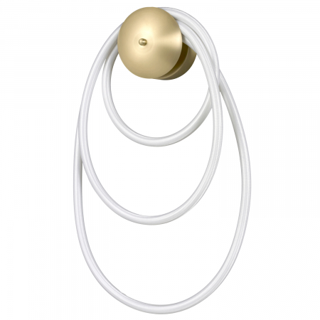 Lampă de perete LED FANTASIA, aurie, înălțime 60 cm