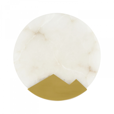 Lampa de perete marmura alba MARMO 20 cm - step into design [4]