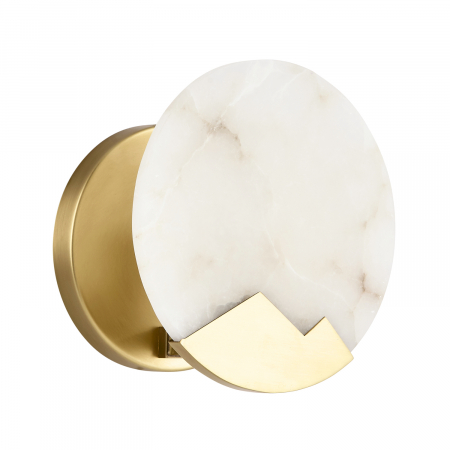 Aplice perete - Lampa de perete marmura alba MARMO 20 cm - step into design