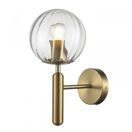 Corpuri de iluminat - INTERIOR - Lampă de perete PALLA, aurie, 15 cm - Step into Design