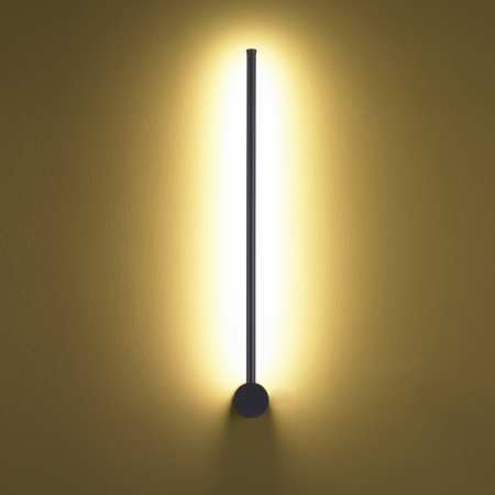 Lampă de perete LED SPARO, neagră, 60 cm - Step into Design [1]