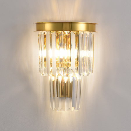 Lampă de perete SPLENDORE aurie, lățime 20 cm - Step into Design [8]