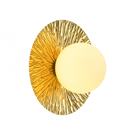 Lampă de perete SUN S, auriu/alb, 20 cm - Step into Design [2]