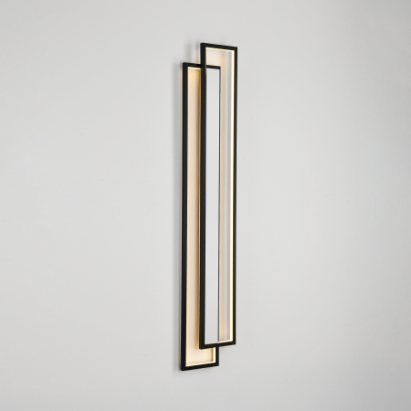 Aplică de perete LED SYMMETRY, negru/alb, 3000K, 160 cm [4]