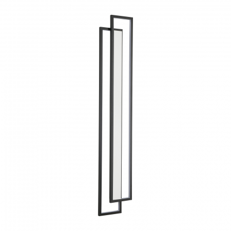 Aplică de perete LED SYMMETRY, negru/alb, 3000K, 160 cm [2]