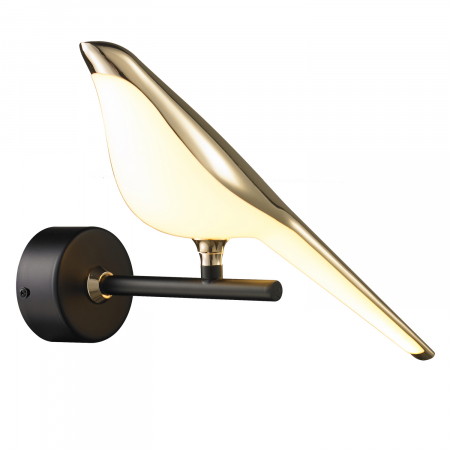 Aplică de perete LED TIT, aurie/albă, 3000K, 21 cm - Step into Design [3]