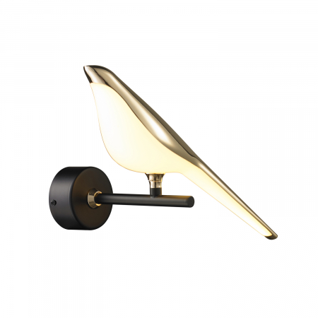 Aplică de perete LED TIT, aurie/albă, 3000K, 21 cm - Step into Design [4]