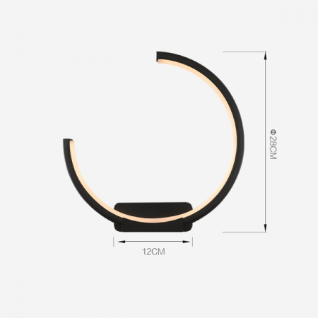 Lampa de perete LED RING Altavola Design [4]