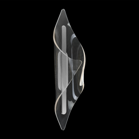 Corpuri de iluminat - INTERIOR - Lampa de perete LED VELO Nr. 1, crom, 3000K, inaltime 44 cm - ALTAVOLA DESIGN