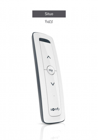 Protectie solara ZipScreen - Telecomanda Somfy Situo io