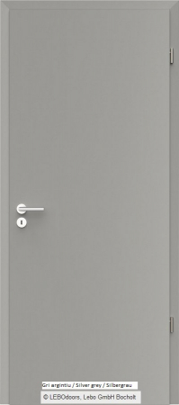 Usi de interior - Usa de interior LEBOdoors CPL finisaj gri argintiu