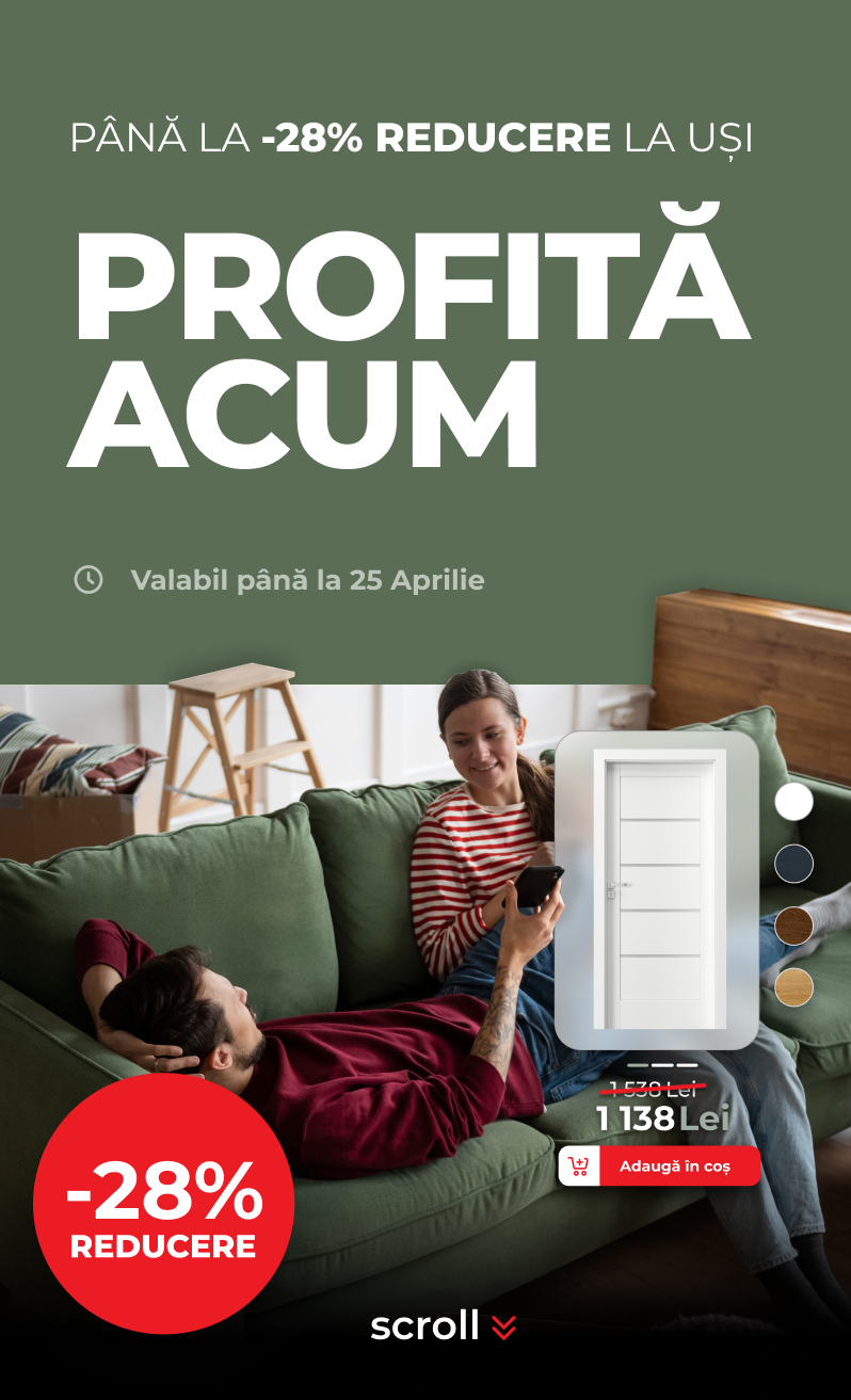 Oferta promotionala de toamna Porta Doors usi de interior - Mobile