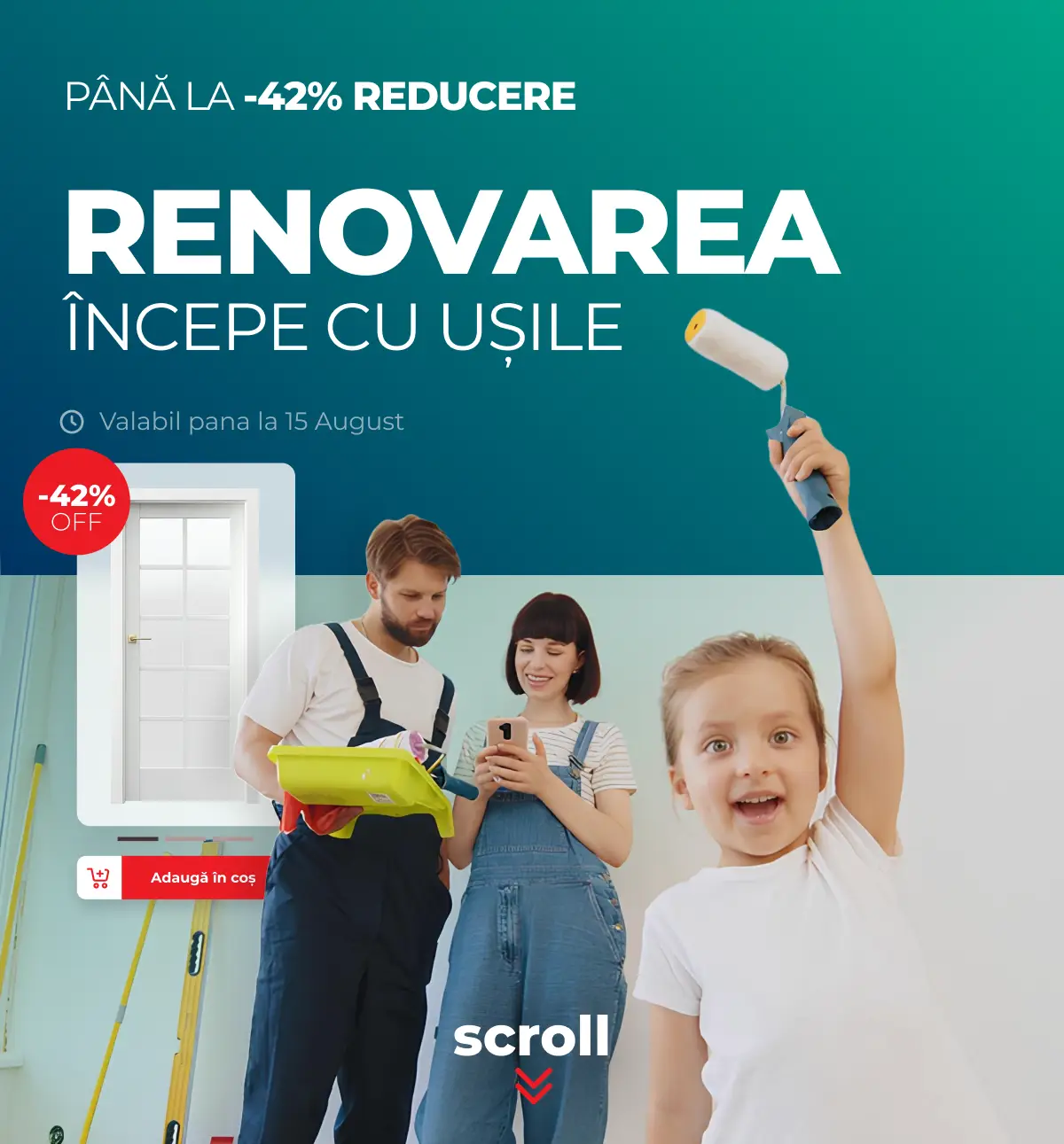 Oferta promotionala de toamna Porta Doors usi de interior - Mobile