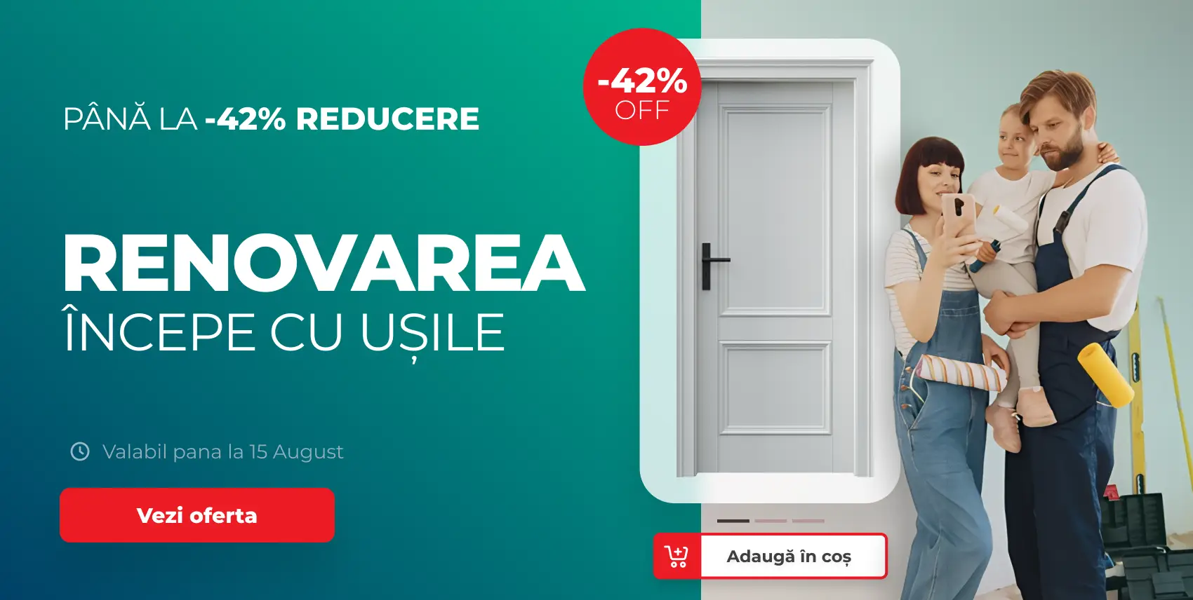 Banner Home Page - Oferta de vara