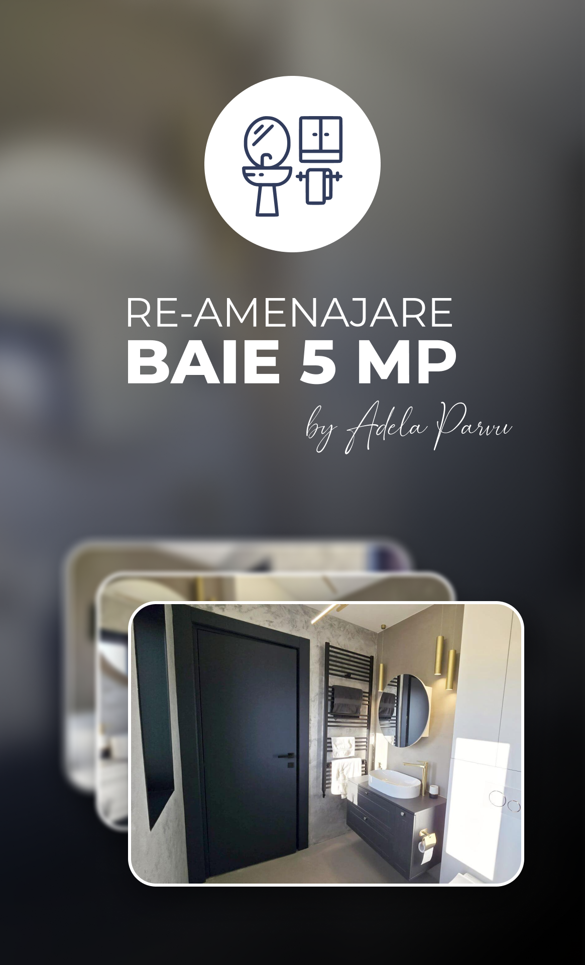 Cum amenajam corect o baie mica de 5mp - Sfaturi utile de la Adela Parvu