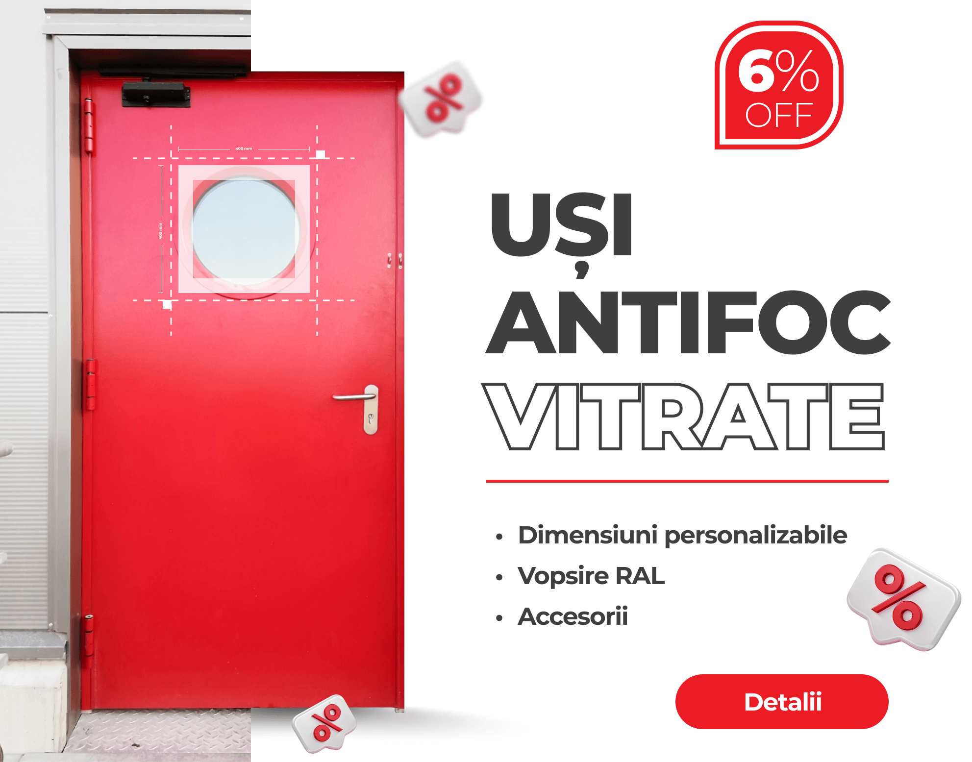 Uși Antifoc Vitrate: Alegerea ideală pentru Protecție, Design și Funcționalitate