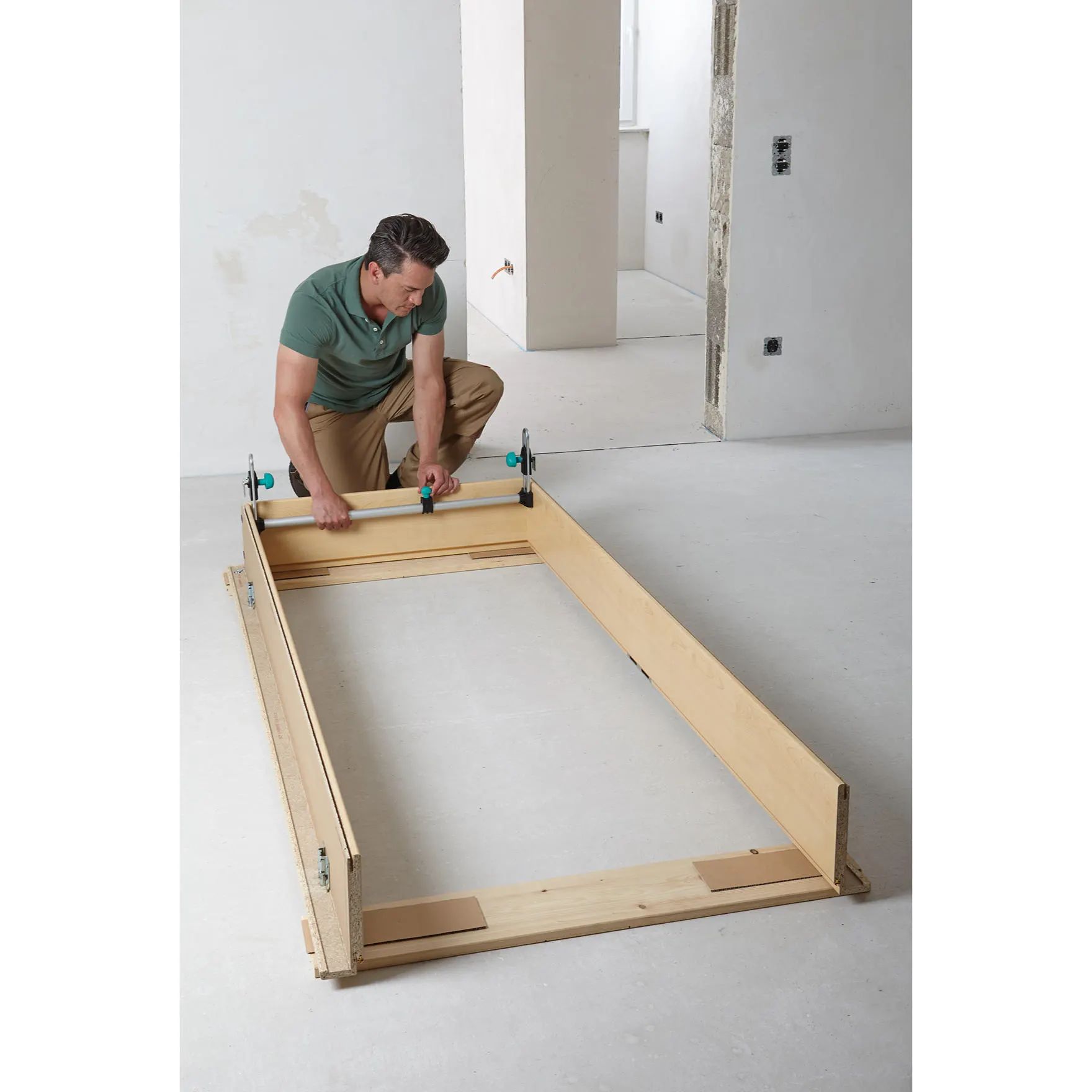 Distantier pentru captuseala / toc montaj usa de interior - Wolfcraft Easy - 3675000 [6]