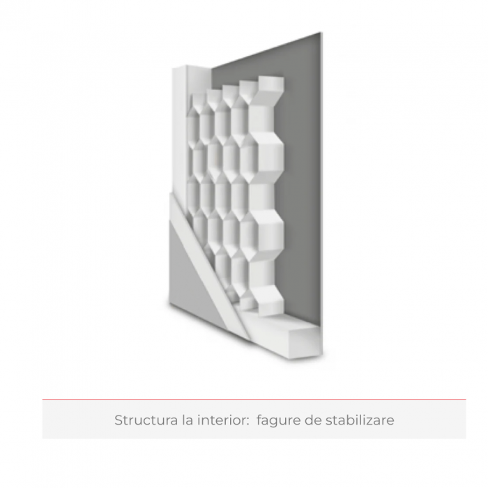 Usa de interior cu toc reglabil HDF - Frezaje decorative [5]