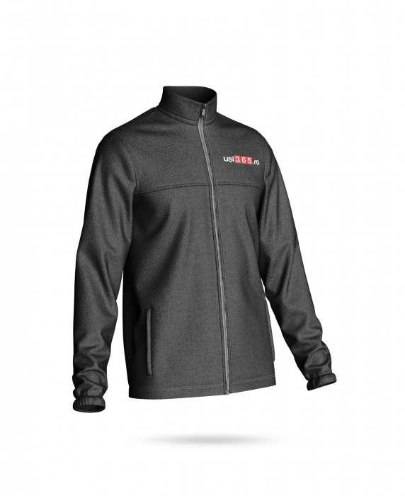 Jacheta fleece / polar barbati - Negru [1]