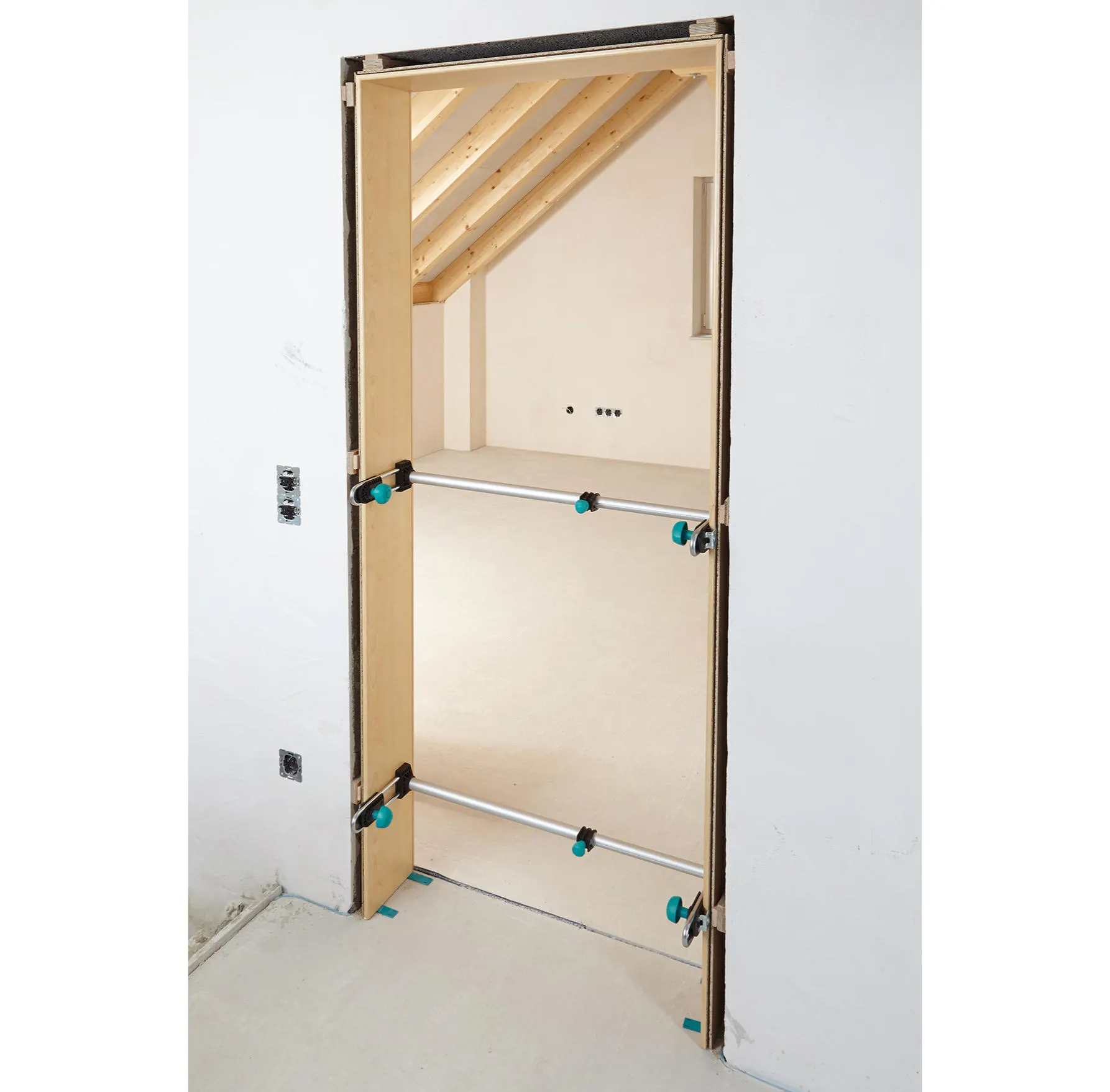 Distantier pentru captuseala / toc montaj usa de interior - Wolfcraft Easy - 3675000 [5]