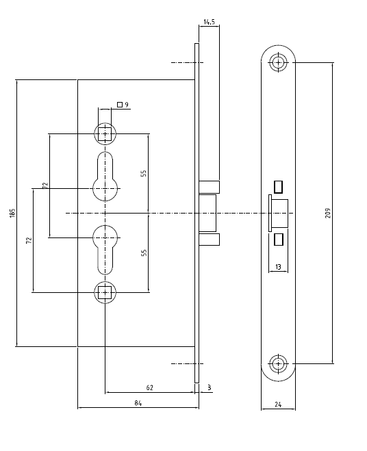 Broasca antifoc PZ 1 punct [3]