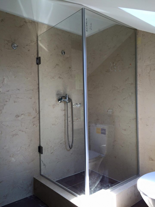 Cabina de dus complet echipata - sticla clara / mata - 1200 x 2000 [3]