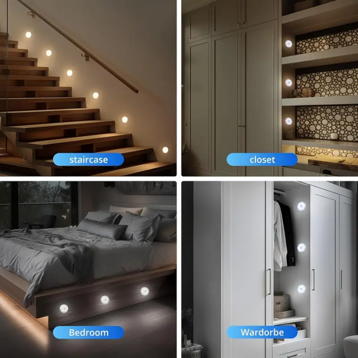 Lampa cu lumina LED si senzor de miscare [5]