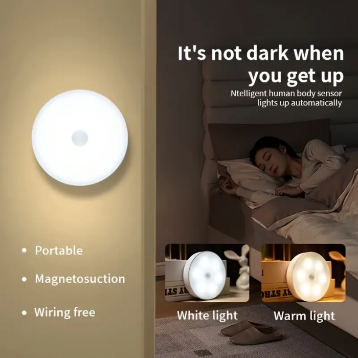 Lampa cu lumina LED si senzor de miscare [7]