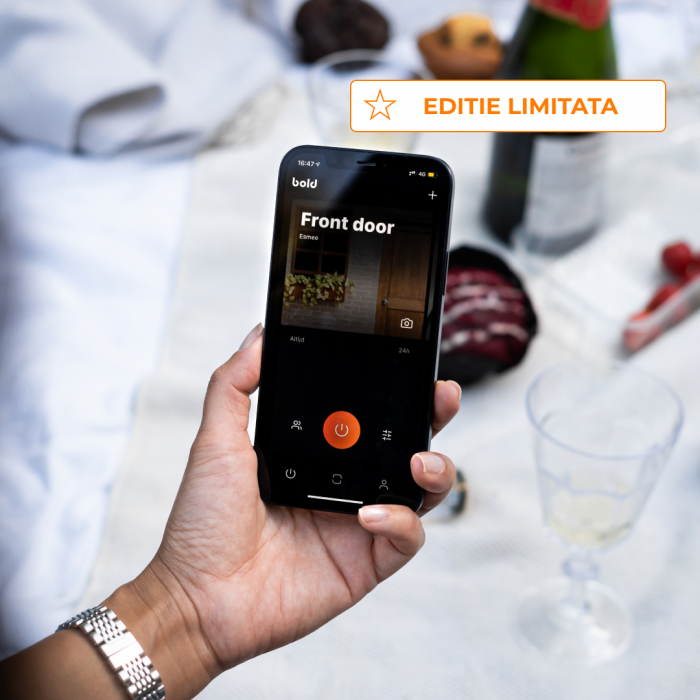 Cilindru SMART pentru usa intrare - Sistem keyless prin aplicatie [5]
