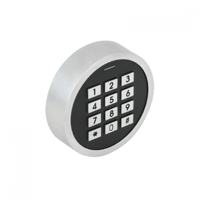 Control acces cu tastatura si cititor de carduri - Electromagnet si Suport - Recomandat pentru usile Antifoc [2]