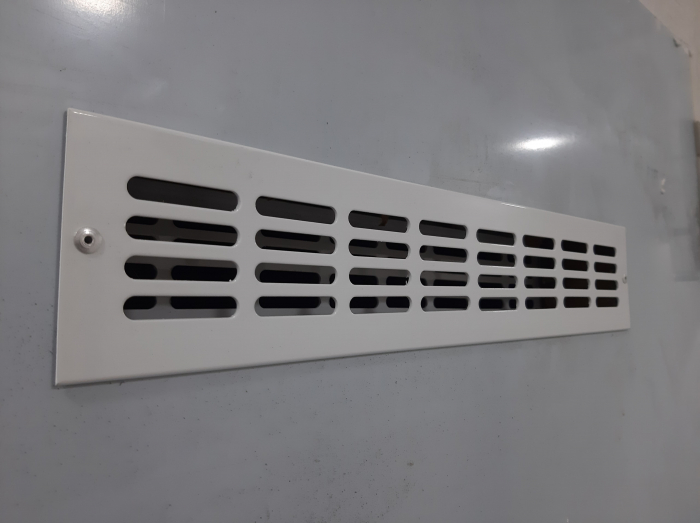 Grila metalica de aerisire / ventilatie 400 x 80 mm [2]