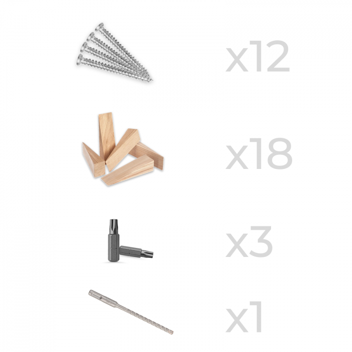 Kit complet de montaj pentru Usi metalice Tehnice [4]