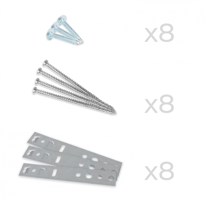 Kit de montaj universal pentru usi de interior, usi intrare in casa sau apartament [5]