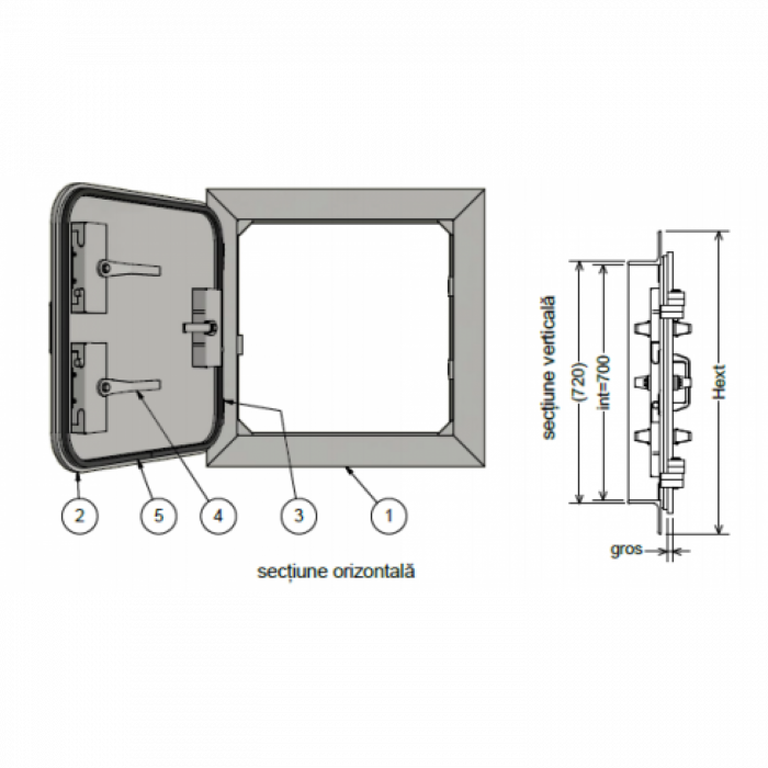 OBLON Metalic ALA OME1 - Otel 1 canat - 700x700 [3]