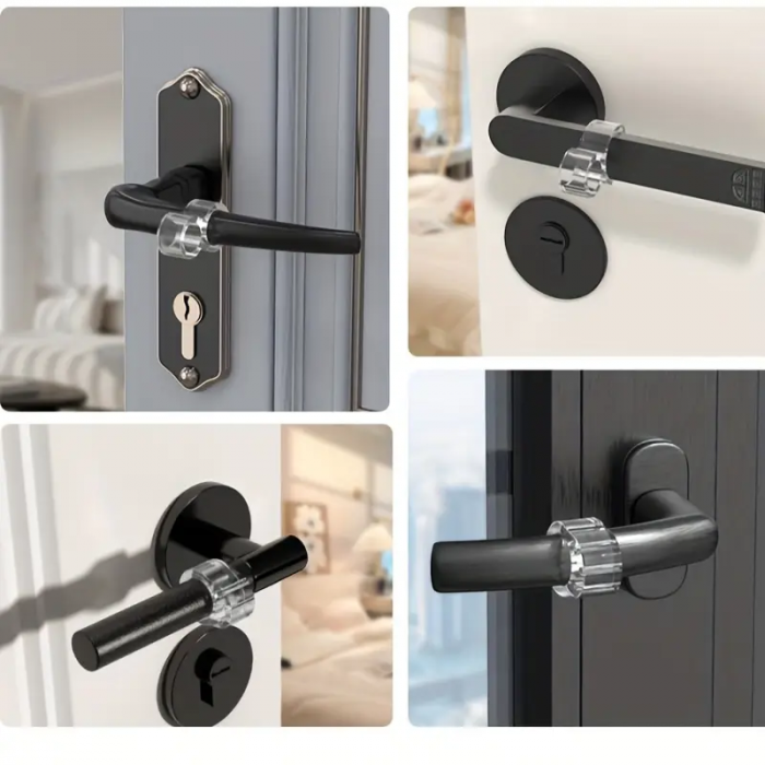 Set 6 buc Amortizor usa din silicon pentru maner [3]