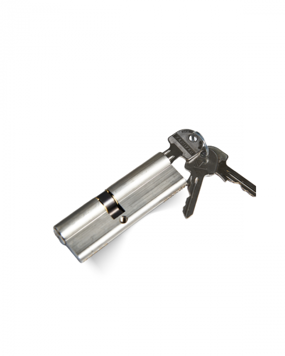 Set bara antipanica inox + broasca antipanica + maner antifoc si cilindru [5]