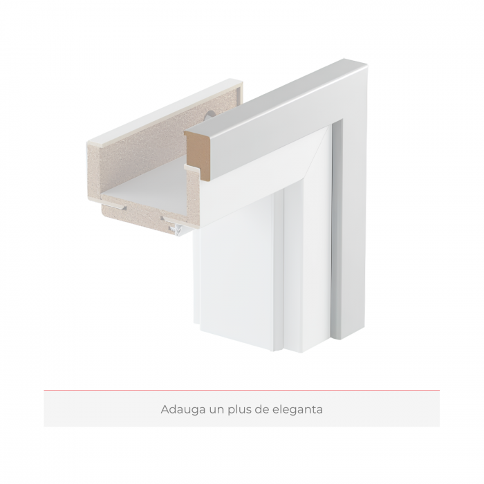 Set pervazuri decorative LINEO pentru usi de interior [2]