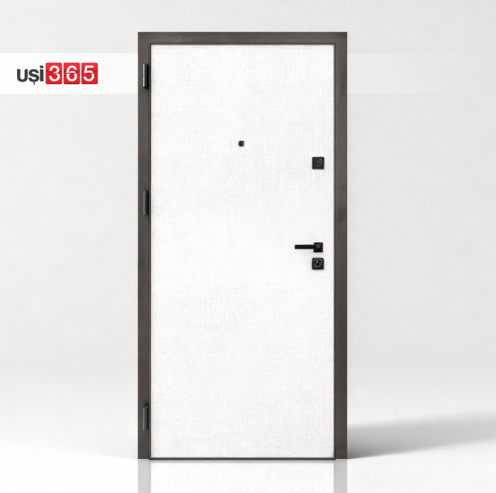 Pachet 12 x Usa antiefractie RC3 intrare apartament FORTUNA365 – Bicolora Alb Interior / Gri Cenusa Exterior [7]